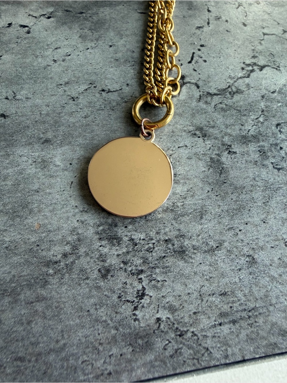 Louis Vuitton Trunks and Bags Gold and Black Medallion Necklace - Picture 7 of 7